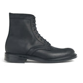 Winterfold R Derby Boot in Black Waxy Leather
