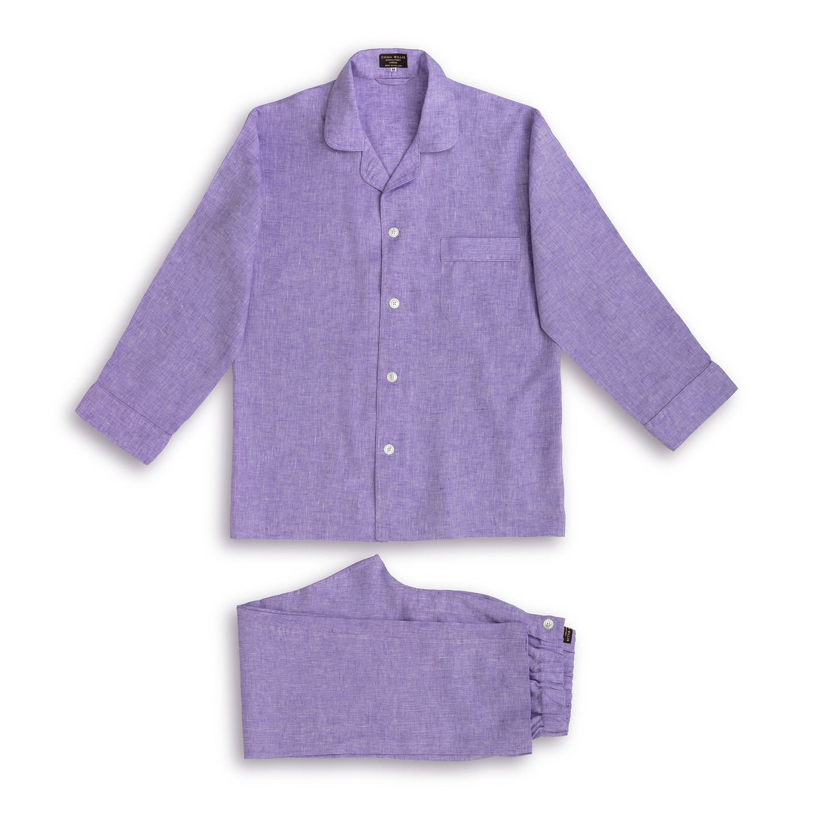 Wisteria Linen Pyjamas