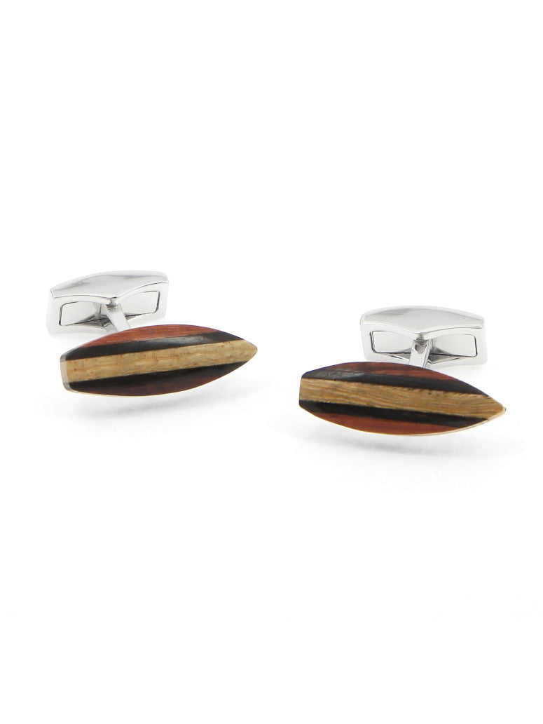 Wooden Surf Cufflinks Parlementia