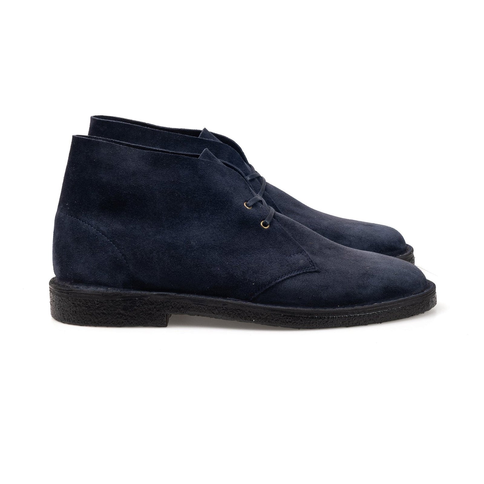 Woodford Desert Boot Navy Kudu Suede