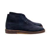 Woodford Desert Boot Navy Kudu Suede