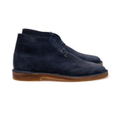 Woodford Desert Boot Navy Kudu Suede