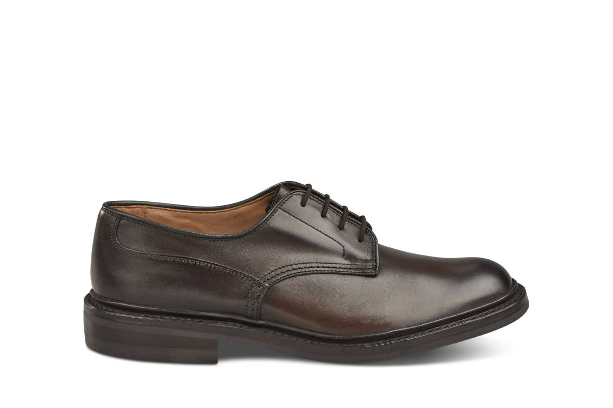 Woodstock Derby Shoe Burnished
