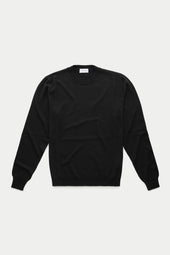 Wool Crewneck Sweater Black