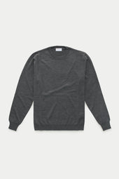 Wool Crewneck Sweater Fumo