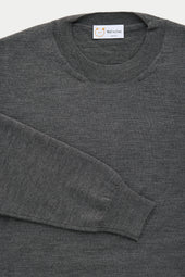 Wool Crewneck Sweater Fumo