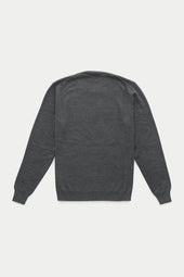 Wool Crewneck Sweater Fumo