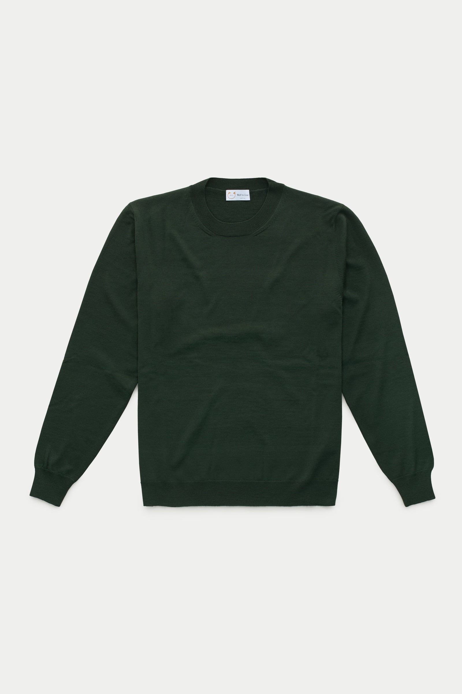 Wool Crewneck Sweater Verdone