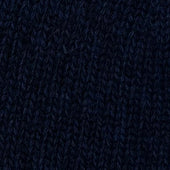 Muskox Knitted Beanie Hat in Dark Navy