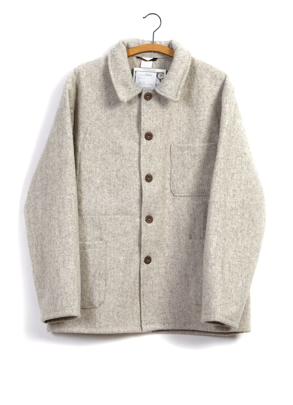 Work Jacket Wool Nature