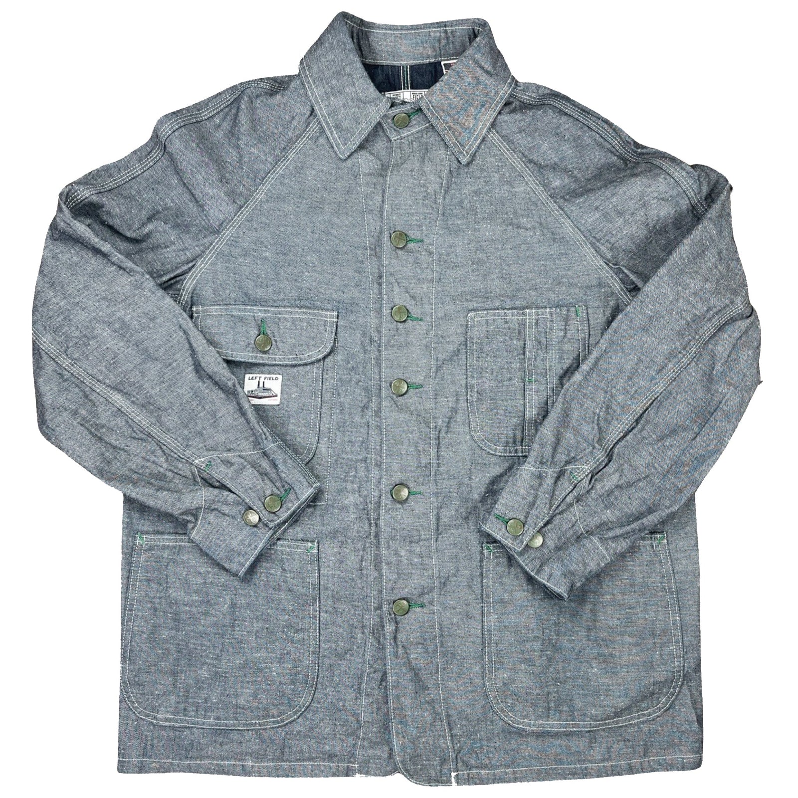 Coal Breaker Chambray Jelt Chore Jacket