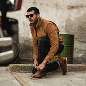 The Wyatt Jacket In Suede