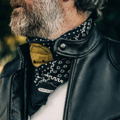 The Band Collar Moto Jacket In Steerhide