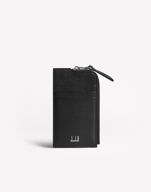 Duke Fine Leather Zip Card Case