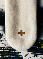 the "yee haw" sock