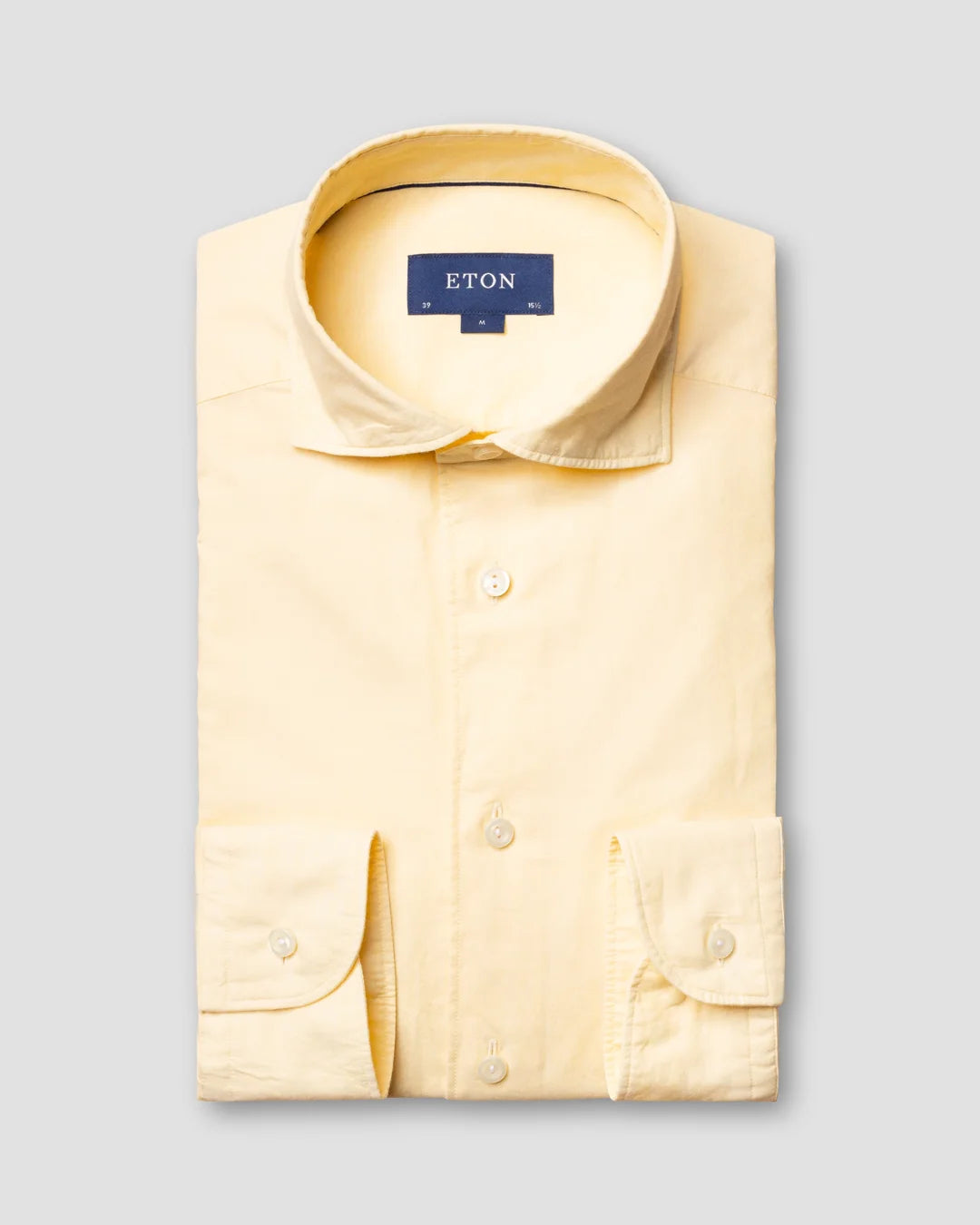 Cotton Silk Shirt Soft Eton