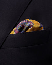 Floral Silk Pocket Square