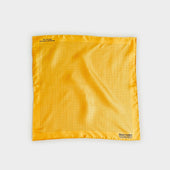 Navy Small Spot Silk Pocket Square