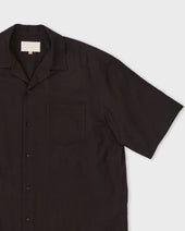 Open Collar S S Shirt