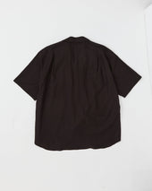 Open Collar S S Shirt