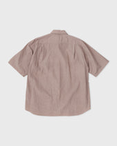 Regular Collar S S Shirt Azuki