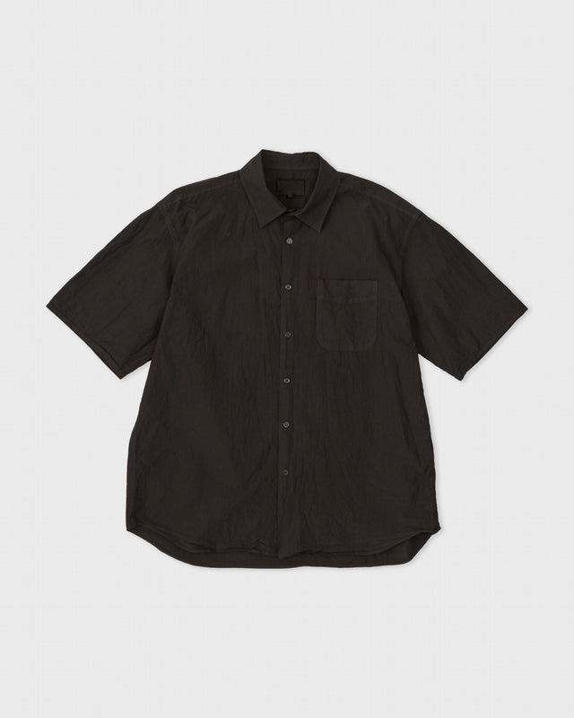 Regular Collar S/S Shirt, Kakishibu