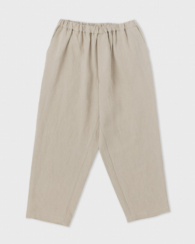 Wide Easy Pants, Beige