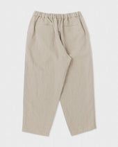 Wide Easy Pants Beige