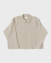 Work Blouse Beige