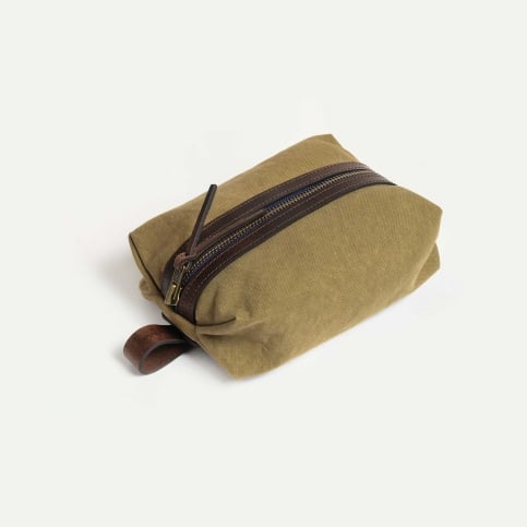 Zazou Toiletry Case Dark Stonewashed