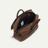 Bleu De Chauffe, Zeppo Business Bag, Hazelnut