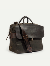 Bleu De Chauffe Zeppo Business Bag Khaki