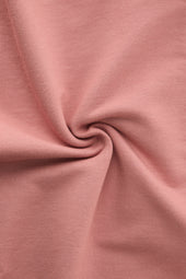 Cotton Modal Zip Up Hoodie Faded Rose