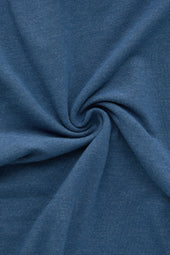 Bamboo Sorona Bleach Zip-Up Hoodie Navy