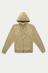 Bamboo Sorona Relaxed Zip Up Hoodie Kelp