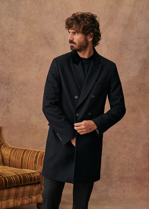 Auguste Coat Navy