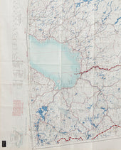 Escape Scarf Vintage British Army Map Namsos Archangels K