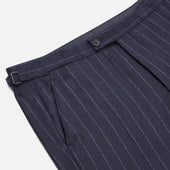 Pinstripe Henry Trousers
